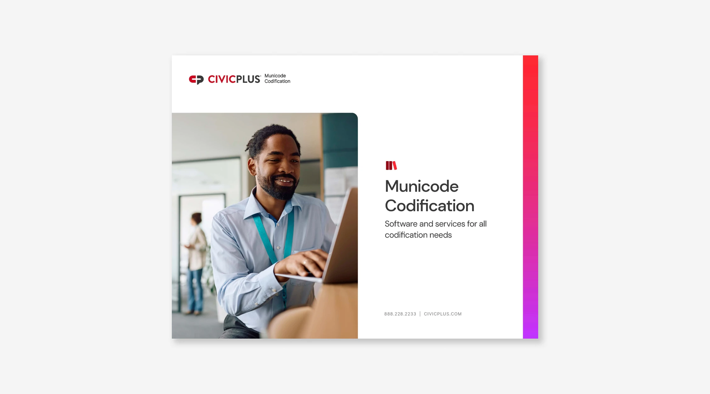Codification Product Brochure cover page thumbnail image.