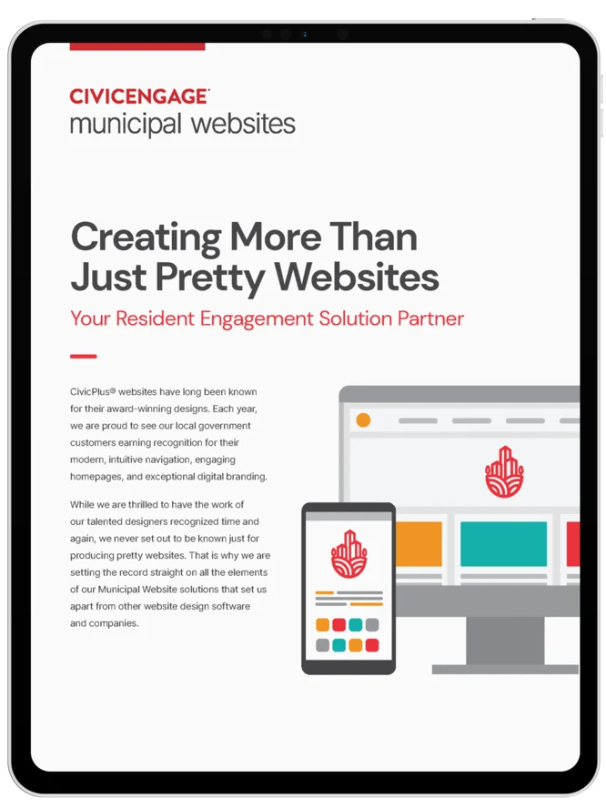 At CivicPlus® We Offer More than Just Pretty Websites