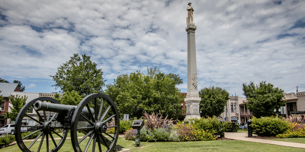 Public park in Franklin, Tennessee