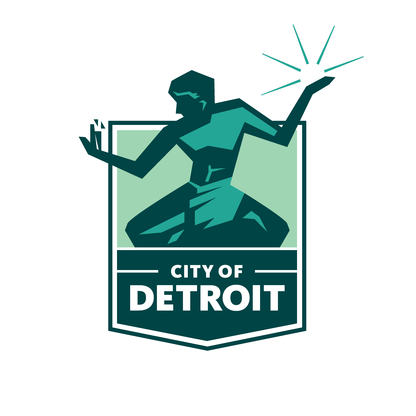 Logo of the City of Detroit