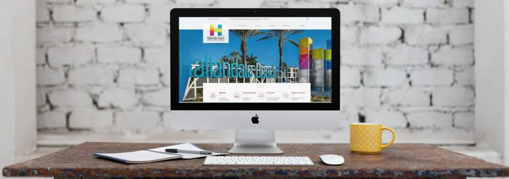 Hallandale Beach, FL Uses CivicPlus Municipal Websites software to Publish Quick Communications-Hallendale_Beach_Placed