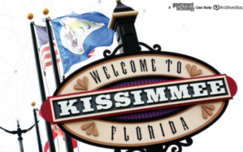 Welcome to Kissimmee, Florida sign