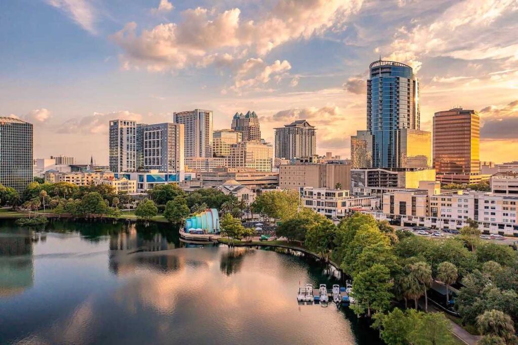 Orlando City Skyline