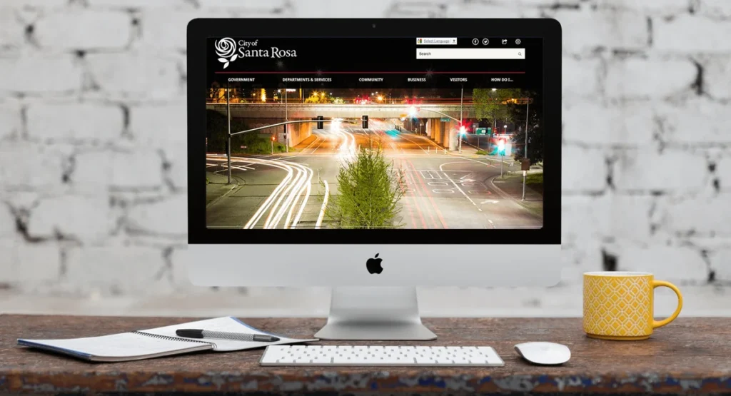 Santa Rosa, CA Partners with CivicEngage for New City Website Design_home_sm