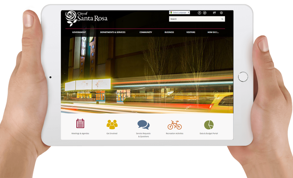 Santa_Rosa_CA_Partners_with_CivicEngage_for_New_Website_Design_Future