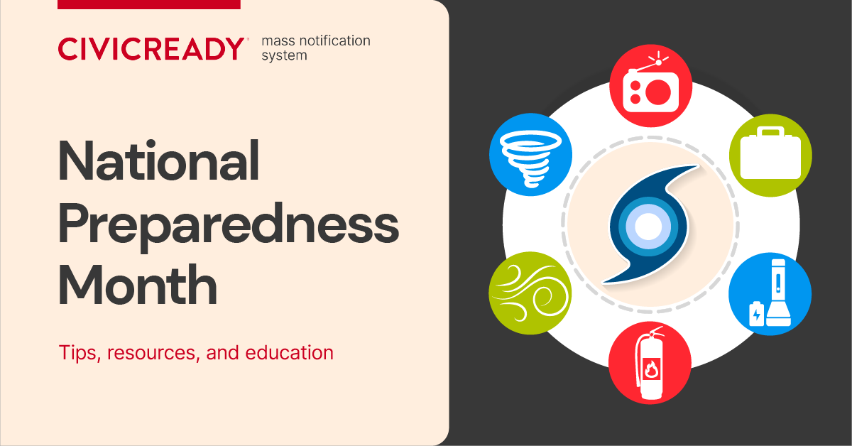 September Is National Preparedness Month CivicPlus