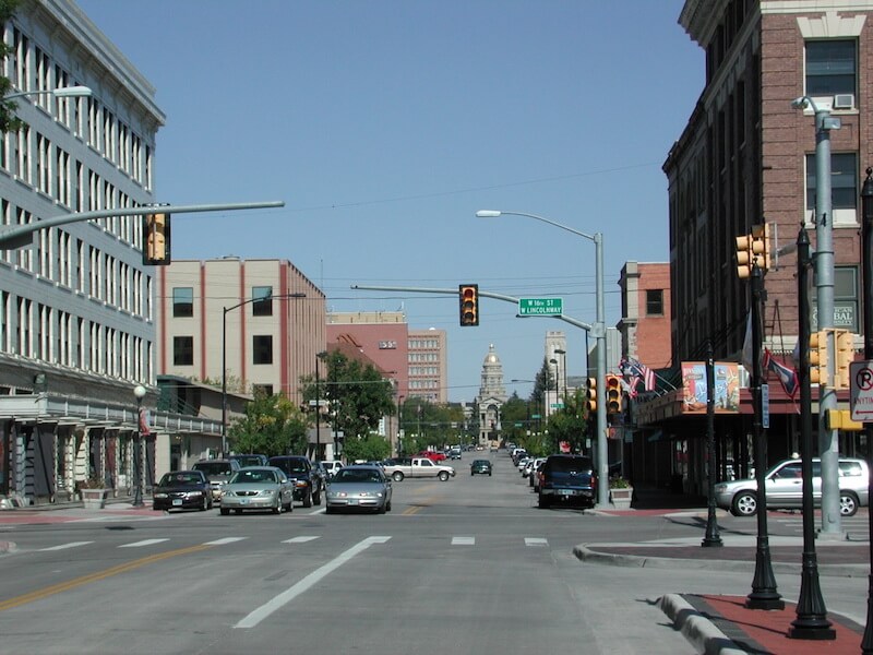 Cheyenne, WY downtown