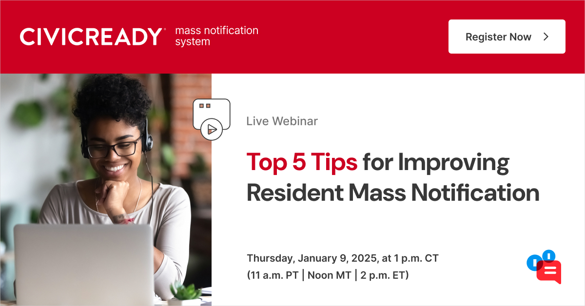 Top 5 Tips for Improving Resident Mass Notification - CivicPlus