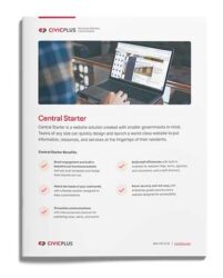 Central Starter Fact Sheet CivicPlus