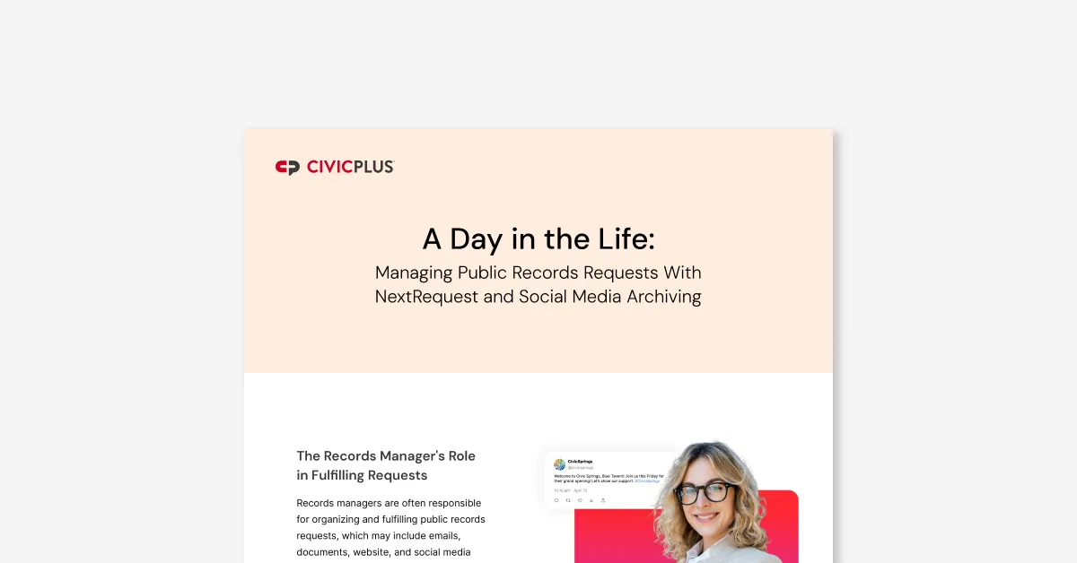 infographic Day in the Life of Clerks PDF cover