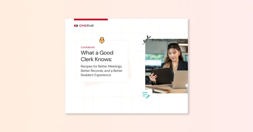 document cover page featuring title and woman holding tablet.