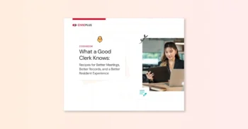 document cover page featuring title and woman holding tablet.