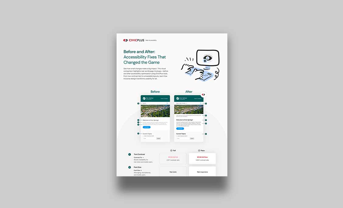 Before and After: Accessibility Fixes That Changed the Game - CivicPlus