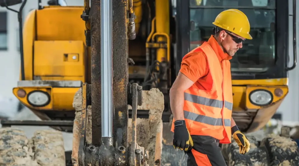 construction worker at site