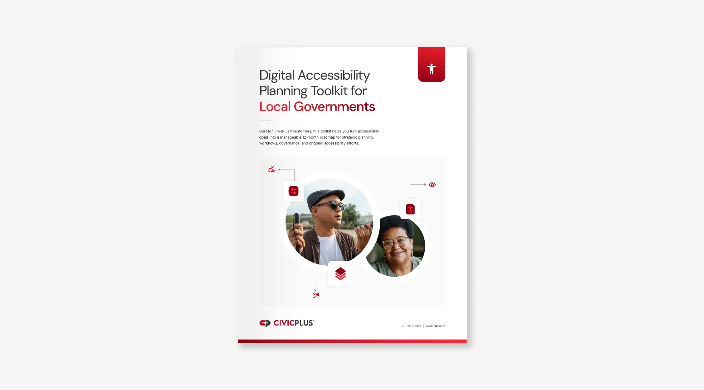 document cover for digital accessibility planning toolkit for local governments