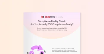 compliance reality check infographic PDF cover