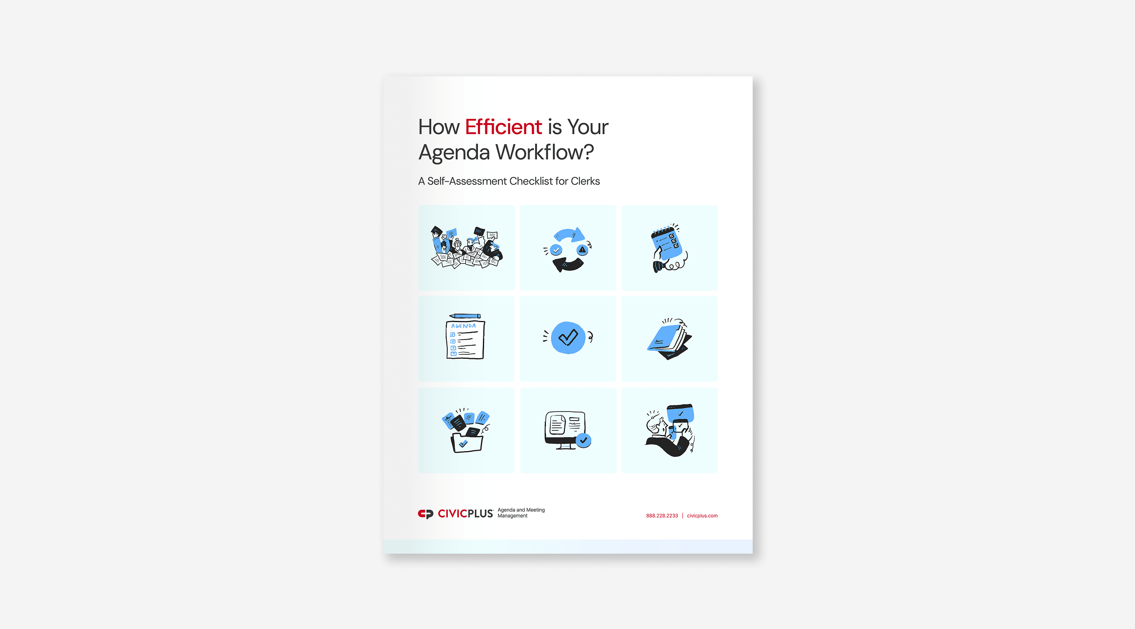 How Efficient is Your Agenda Workflow cover page thumbnail image