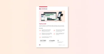TenFore factsheet cover page