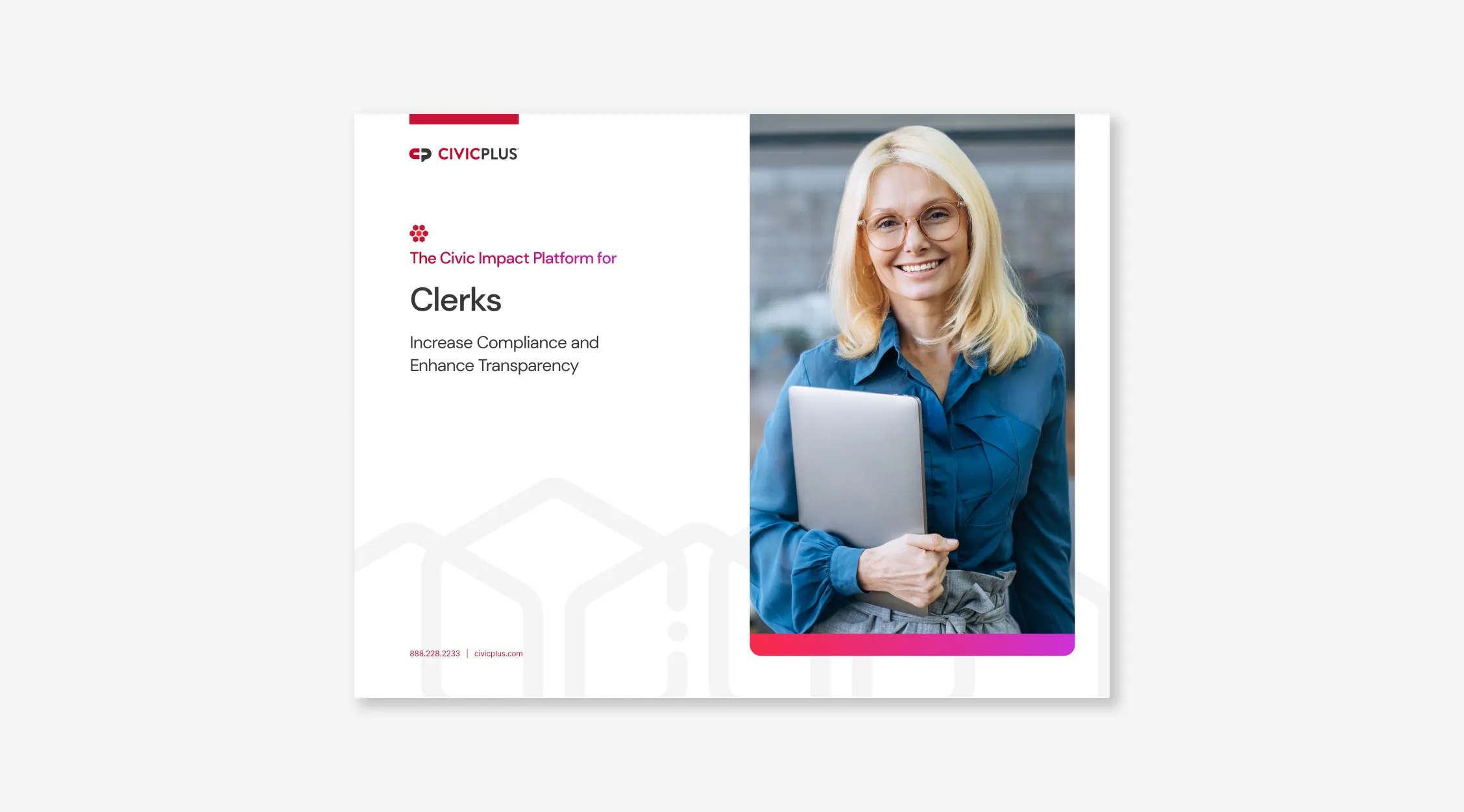 Clerk Brochure cover page image